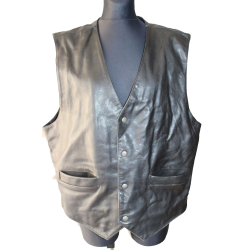 KAMIZELKA MOTOR SKÓRA MAN rozm. L